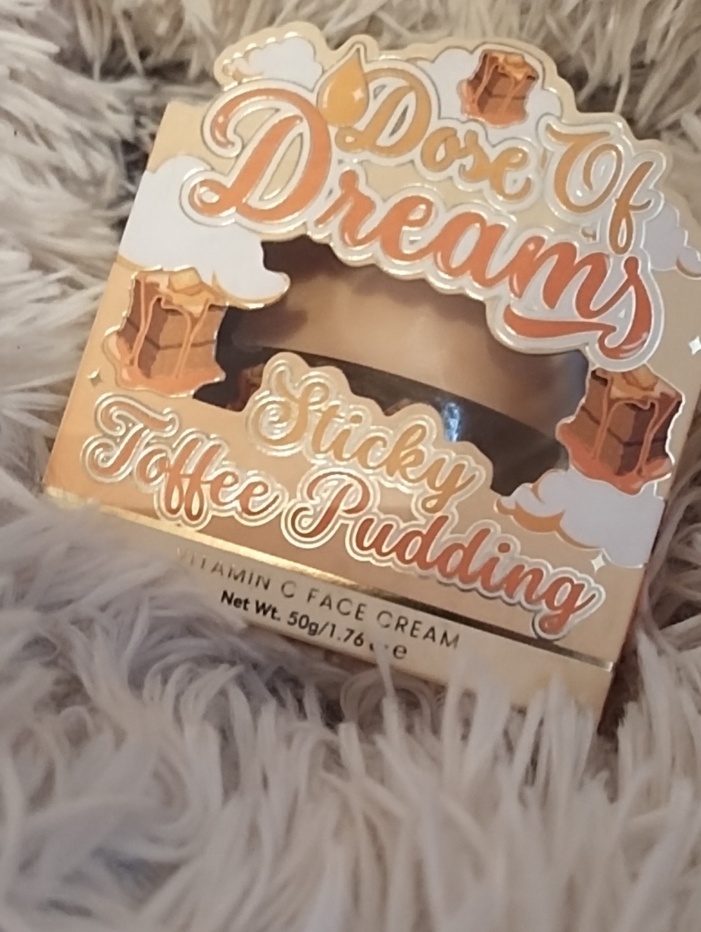 Dose of Dreams Sticky Toffee Pudding Face Cream - P Louise